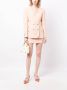 Alessandra Rich Blazer verfraaid met pailletten Roze - Thumbnail 2