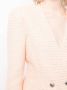 Alessandra Rich Blazer verfraaid met pailletten Roze - Thumbnail 5