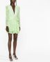 Alessandra Rich Mini-jurk verfraaid met kristallen Groen - Thumbnail 3