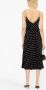 Alessandra Rich Midi-jurk met stippen Zwart - Thumbnail 3