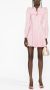 Alessandra Rich Mini-jurk met bloemenprint Roze - Thumbnail 2