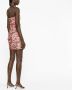 Alessandra Rich Mini-jurk met bloemenprint Roze - Thumbnail 4