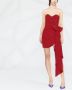 Alessandra Rich Gedrapeerde mini-jurk Rood - Thumbnail 2