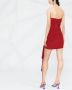 Alessandra Rich Gedrapeerde mini-jurk Rood - Thumbnail 4