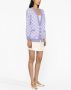 Alessandra Rich Geruit vest Wit - Thumbnail 4