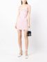Alessandra Rich Mini-jurk met hartprint Roze - Thumbnail 2