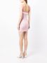 Alessandra Rich Mini-jurk met hartprint Roze - Thumbnail 4
