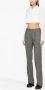 Alessandra Rich High waist pantalon Zwart - Thumbnail 3