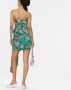 Alessandra Rich Mini-jurk met bloemenprint Groen - Thumbnail 3