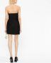 Alessandra Rich Mini-jurk met krijtstreep Zwart - Thumbnail 4