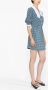 Alessandra Rich Mini-jurk met stippen Blauw - Thumbnail 4