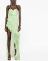 Alessandra Rich Strapless jurk Groen - Thumbnail 2
