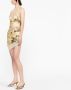 Alessandra Rich Mini-jurk met V-hals Geel - Thumbnail 3
