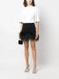 ALESSANDRO VIGILANTE Blouse met trechterhals Wit - Thumbnail 2