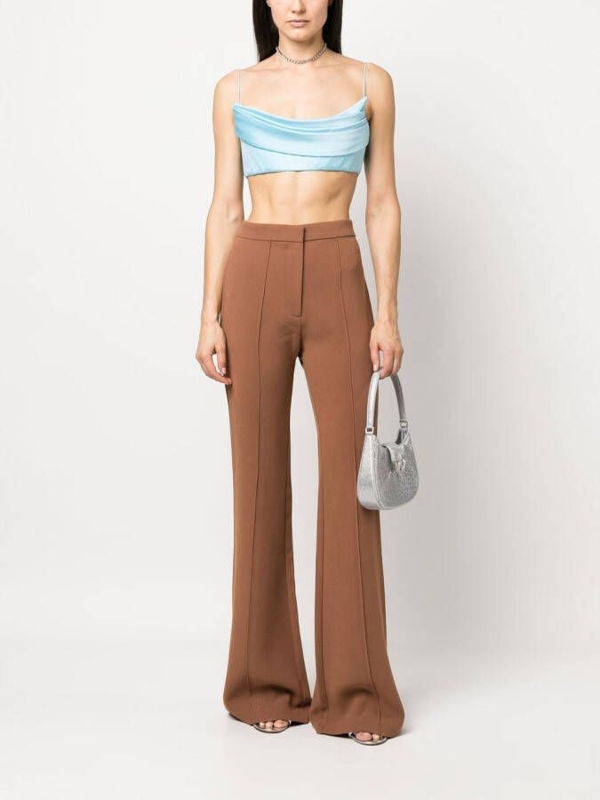 Alex Perry Cropped korset Blauw