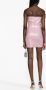 Alex Perry Mini-jurk van imitatieleer Roze - Thumbnail 3