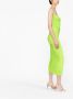 Alex Perry Midi-jurk met ruches Groen - Thumbnail 3