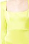 Alex Perry Midi-jurk met vierkante hals Groen - Thumbnail 5