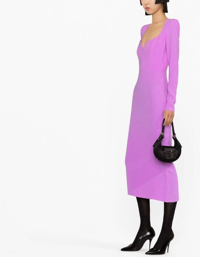 Alex Perry Midi-jurk Roze