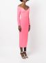 Alex Perry Off-shoulder jurk Roze - Thumbnail 3