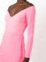 Alex Perry Off-shoulder jurk Roze - Thumbnail 5