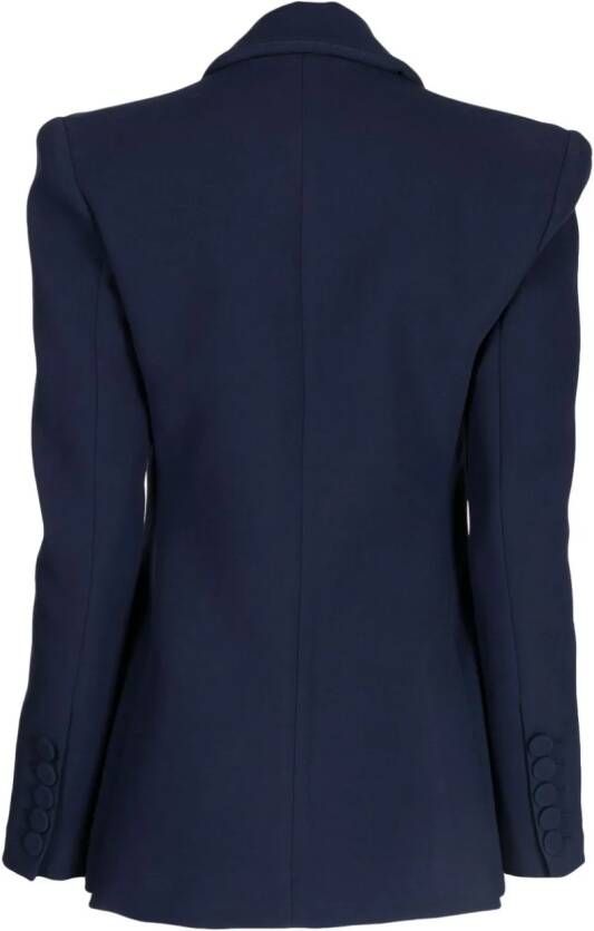 Alex Perry Blazer met schoudervullingen Blauw