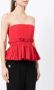 Alex Perry Strapless bustier Rood - Thumbnail 3