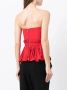 Alex Perry Strapless bustier Rood - Thumbnail 4