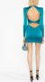 Alex Perry Uitgesneden mini-jurk Blauw - Thumbnail 4