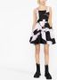 Alexander McQueen Mini-jurk met abstracte print Zwart - Thumbnail 2
