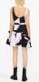 Alexander McQueen Mini-jurk met abstracte print Zwart - Thumbnail 4