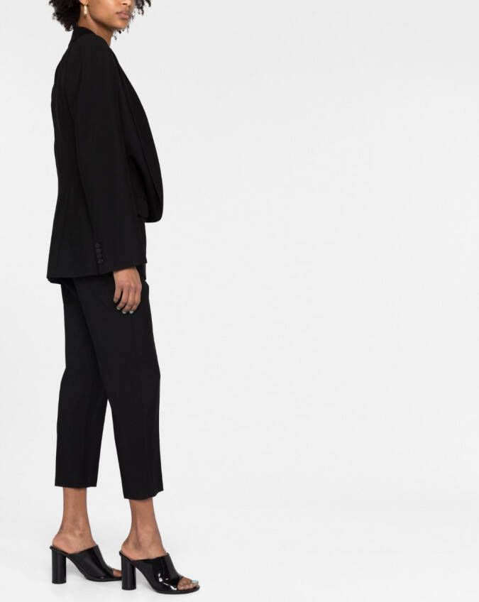 Alexander McQueen Asymmetrische blazer Zwart