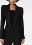 Alexander McQueen Asymmetrische blazer Zwart - Thumbnail 5