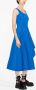Alexander McQueen Asymmetrische midi-jurk Blauw - Thumbnail 3