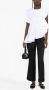Alexander McQueen T-shirt met ruches Wit - Thumbnail 2
