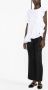 Alexander McQueen T-shirt met ruches Wit - Thumbnail 3