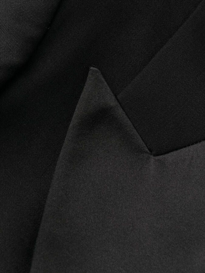Alexander McQueen Asymmetrische blazerjurk Zwart