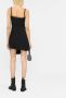 Alexander McQueen Asymmetrische mini-jurk Zwart - Thumbnail 4