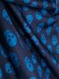 Alexander McQueen Zijden sjaal Blauw - Thumbnail 3