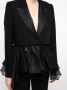 Alexander McQueen Blazer met enkele rij knopen Zwart - Thumbnail 5