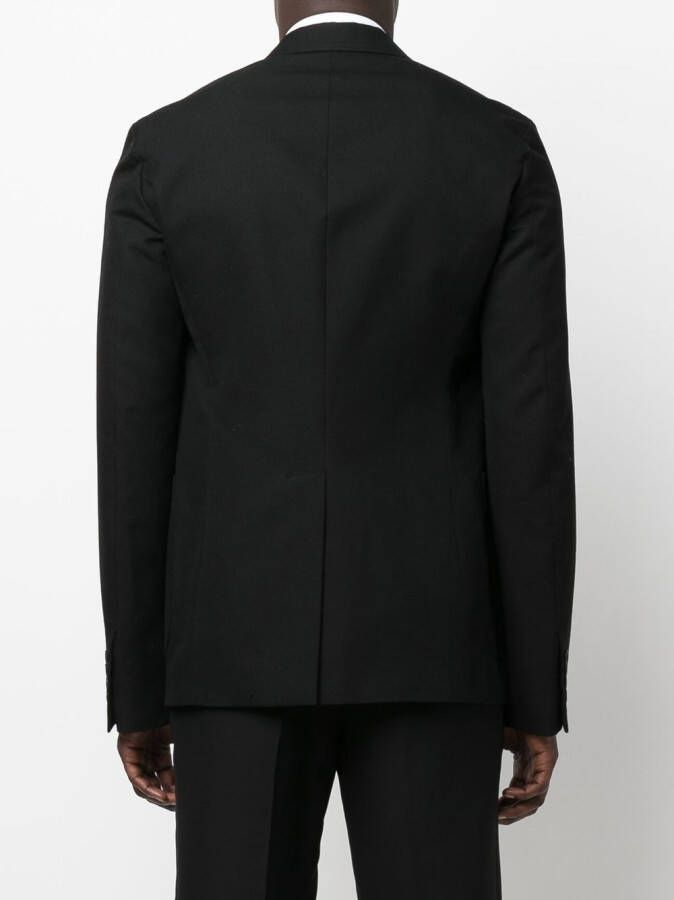 Alexander McQueen Blazer met ritszak Zwart