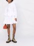 Alexander McQueen Blousejurk met ruches Wit - Thumbnail 2