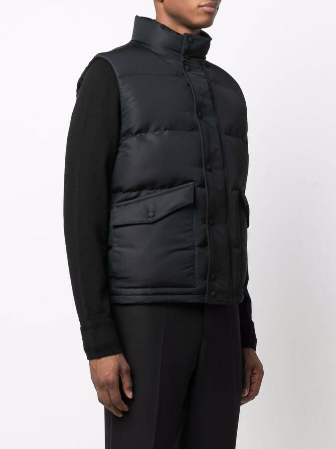 Alexander McQueen Bodywarmer met print Zwart