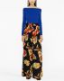 Alexander McQueen Broek met bloemenprint Zwart - Thumbnail 2