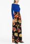 Alexander McQueen Broek met bloemenprint Zwart - Thumbnail 3