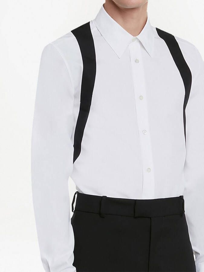Alexander McQueen Button-up overhemd Wit