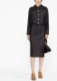 Alexander McQueen Denim midi-rok Blauw - Thumbnail 2