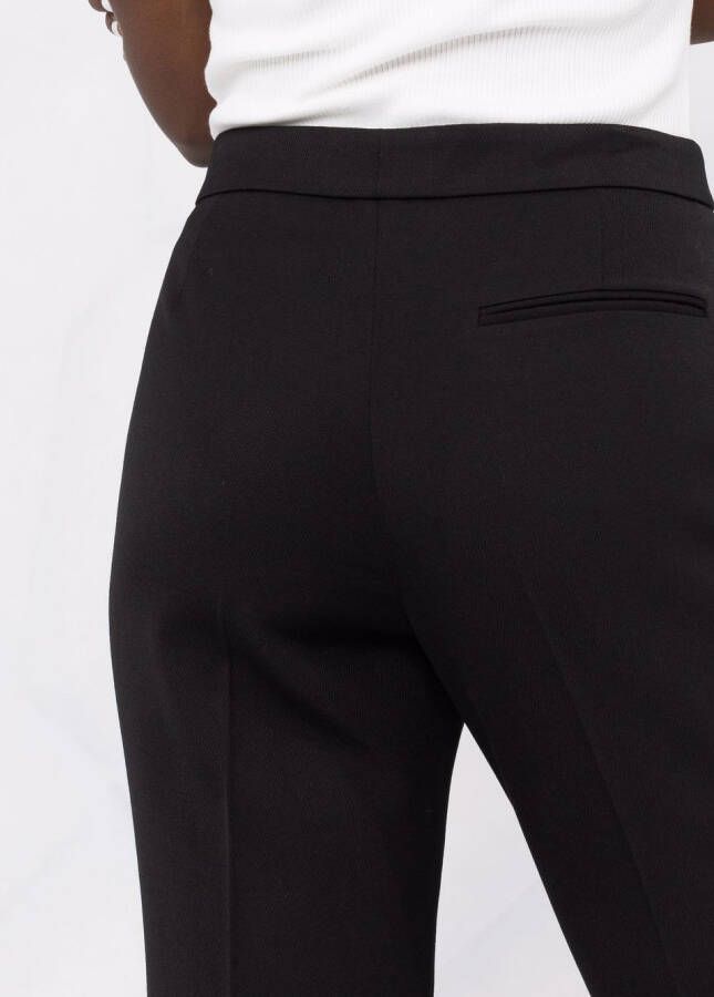 Alexander McQueen Cropped pantalon Zwart
