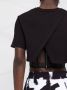 Alexander McQueen Cropped T-shirt Zwart - Thumbnail 5