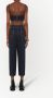 Alexander McQueen Cropped top Blauw - Thumbnail 4